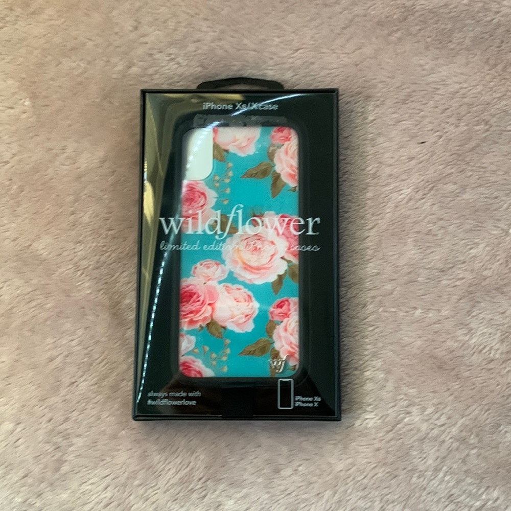 Brand new wildflower phone case for a X/XS iPhone